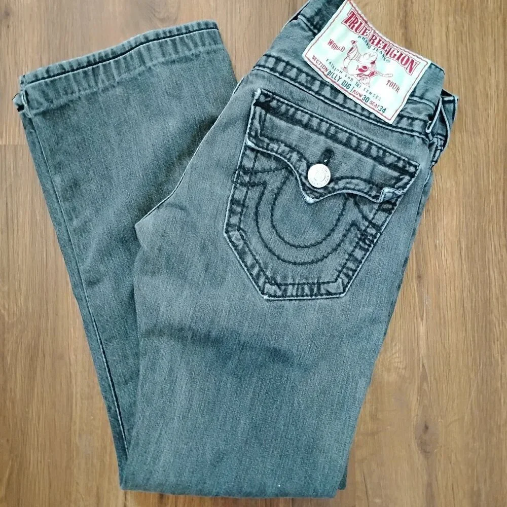 Vintage True Religion Billy Big T Denim Jeans 30x34